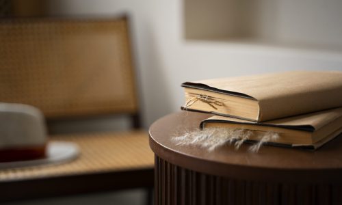 books-with-bookmark-table