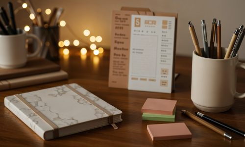 cozy-aesthetic-desk-setup